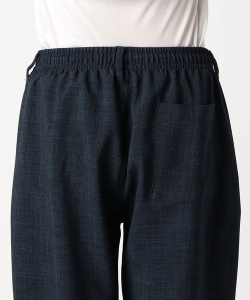 Grand PARK（グランドパーク）の「リネンライクポリエステルテーパードイージーパンツ（その他パンツ・メンズ・ライトグレー/ネイビー/カーキ/オフホワイト/チャコールグレー・MEDIUM/LARGE/X-LARGE）」の11枚目の写真