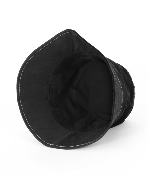 Figments（フィグメンツ）の「ステッチバケットハット（ハット・レディース・ブラック・FREE）」の2枚目の写真