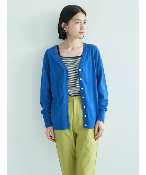 AMERICAN HOLIC(アメリカンホリック)の「UVカット Vネックニットショートカーディガン(カーディガン/ボレロ・レディース・ブラック/グリーン/アイボリー/オレンジ/ブルー・M/L)」の19枚目の写真