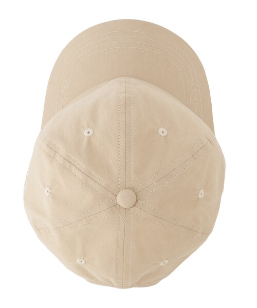 SHOO・LA・RUE(シューラルー)の「◆サイド刺繍入りCAP(キャップ・レディース・ライトグリーン/ベージュ/ブラック・00)」の7枚目の写真