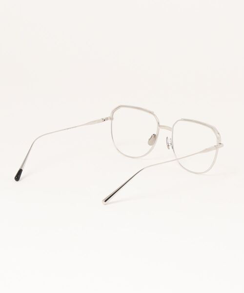 GALLARDAGALANTE（ガリャルダガランテ）の「【BLANC..】チタンフレームメガネ/B0024 CLR（メガネ・レディース・シルバー/ゴールド・FREE）」の3枚目の写真