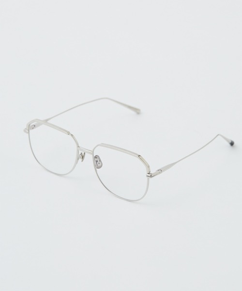 GALLARDAGALANTE（ガリャルダガランテ）の「【BLANC..】チタンフレームメガネ/B0024 CLR（メガネ・レディース・シルバー/ゴールド・FREE）」の11枚目の写真