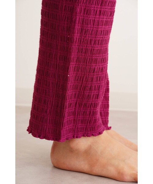 Pheeta（フィータ）の「◆Pheeta(フィータ) Vera パンツ（その他パンツ・レディース・ブラック/ワインレッド・00）」の6枚目の写真