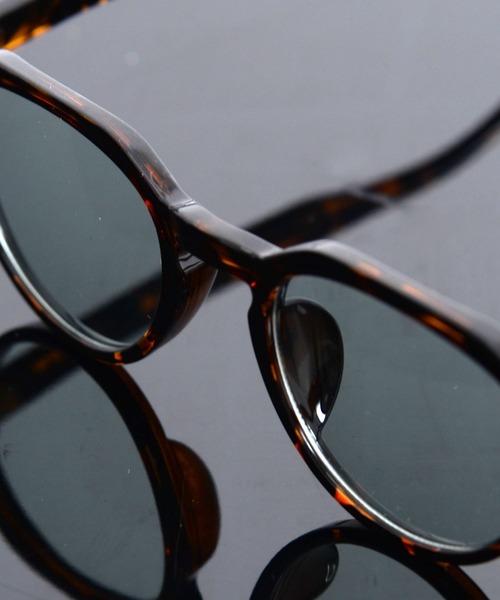 Revo.（レボ）の「＜BONJOUR＞CROWNPUNT COLOR LENS SUNGLASSES / 'ボンジュール' クラウンパント サングラス カラーレンズ クリアフレーム UVカット（サングラス・レディース・クリア/ライトグレー系/ブラウン系その他/ブラック×グレー/ブラック×ブルー/ブラウン・FREE）」の16枚目の写真