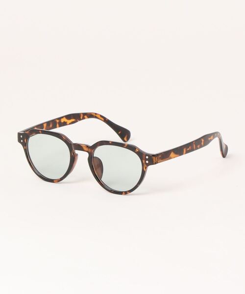 Revo.（レボ）の「＜BONJOUR＞CROWNPUNT COLOR LENS SUNGLASSES / 'ボンジュール' クラウンパント サングラス カラーレンズ クリアフレーム UVカット（サングラス・レディース・クリア/ライトグレー系/ブラウン系その他/ブラック×グレー/ブラック×ブルー/ブラウン・FREE）」の11枚目の写真