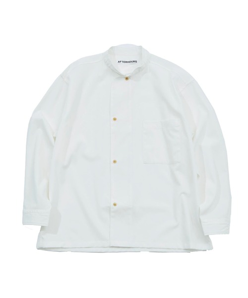 AFTERHOURS（アフターアワーズ）の「【AFTERHOURS / アフターアワーズ】MILITARY PAJAMA SHIRT（シャツ/ブラウス・メンズ・ホワイト/ブラック・3）」の2枚目の写真
