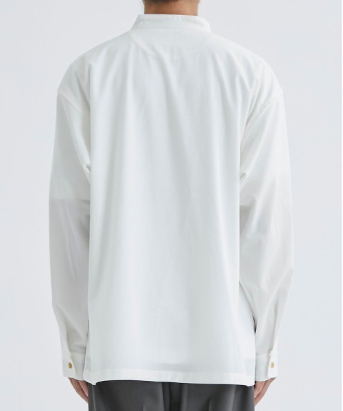 AFTERHOURS（アフターアワーズ）の「【AFTERHOURS / アフターアワーズ】MILITARY PAJAMA SHIRT（シャツ/ブラウス・メンズ・ホワイト/ブラック・3）」の8枚目の写真