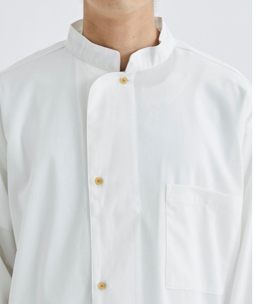 AFTERHOURS（アフターアワーズ）の「【AFTERHOURS / アフターアワーズ】MILITARY PAJAMA SHIRT（シャツ/ブラウス・メンズ・ホワイト/ブラック・3）」の6枚目の写真