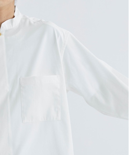 AFTERHOURS（アフターアワーズ）の「【AFTERHOURS / アフターアワーズ】MILITARY PAJAMA SHIRT（シャツ/ブラウス・メンズ・ホワイト/ブラック・3）」の9枚目の写真