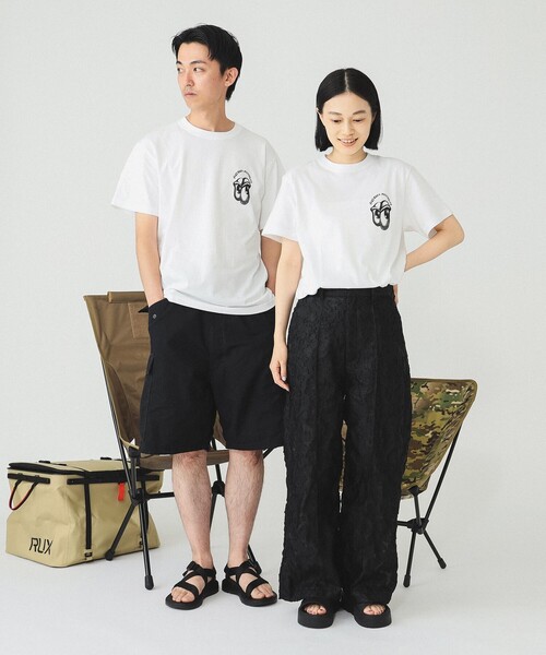 BEAMS(ビームス)の「<MEN>FUJI ROCK FESTIVAL'23 × BEAMS / RYOTA DAIMON TREE Tシャツ(Tシャツ/カットソー・メンズ・ホワイト・M/L/XL/XXL)」の3枚目の写真