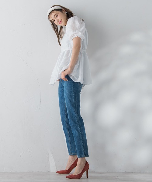 フクレジャガードブラウス≪洗濯機で洗える≫