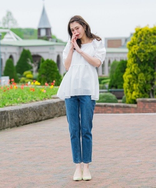 フクレジャガードブラウス≪洗濯機で洗える≫