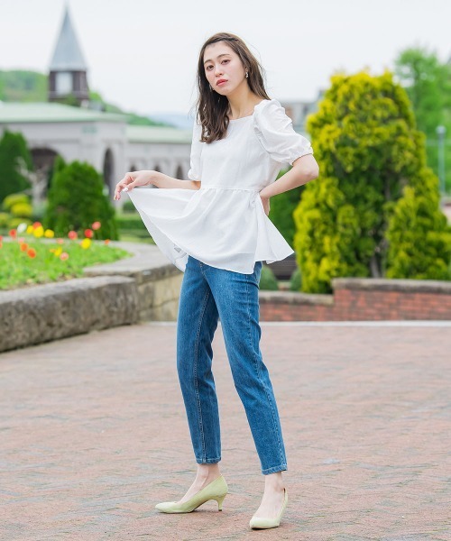 フクレジャガードブラウス≪洗濯機で洗える≫