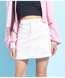 ANAP GｉRL（アナップガール）の「ハート柄スカート（スカート・キッズ）」