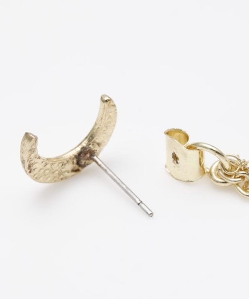 チャイハネ(チャイハネ)の「【チャイハネ】ムーナプティピアス(ピアス(両耳用)・レディース・シルバー/ゴールド・FREE)」の5枚目の写真