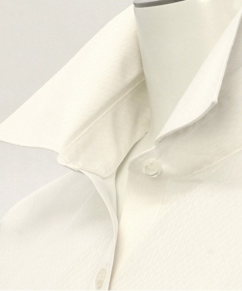 TOKYO SHIRTS(トウキョウシャツ)の「形態安定ノーアイロン レギュラー 七分袖ビジネスワイシャツ(ビジネスシャツ・レディース・ライトベージュ・S/M/L/LL/XL)」の4枚目の写真