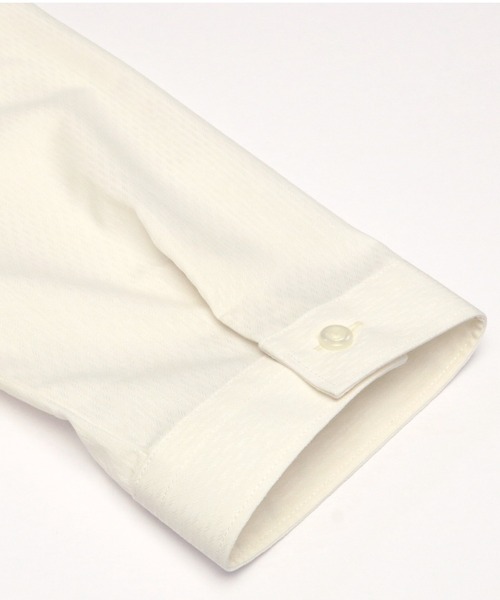 TOKYO SHIRTS(トウキョウシャツ)の「形態安定ノーアイロン レギュラー 七分袖ビジネスワイシャツ(ビジネスシャツ・レディース・ライトベージュ・S/M/L/LL/XL)」の3枚目の写真