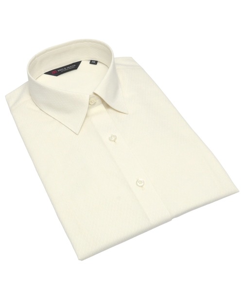 TOKYO SHIRTS(トウキョウシャツ)の「形態安定ノーアイロン レギュラー 七分袖ビジネスワイシャツ(ビジネスシャツ・レディース・ライトベージュ・S/M/L/LL/XL)」の11枚目の写真