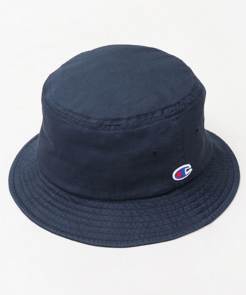 Champion(チャンピオン)の「スタンダード ツイル バケットハット(ハット・メンズ・ブラック/カーキ/オフホワイト/グレー/ネイビー/ベージュ・FREE)」の12枚目の写真