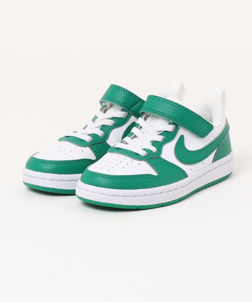 NIKE(ナイキ)の「《NIKE》コート ボロー LOW リクラフト PS(スニーカー・キッズ・ホワイト/ホワイト×ピンク/ブラック×レッド/ブラック×ブラック/ホワイト系その他/ホワイト×ブラック/ホワイト系その他2/ホワイト×グリーン/ホワイト系その他3/ホワイト×ブルー/グレー系その他/ホワイト系その他4/ホワイト系その他5/ブラウン系その他/ホワイト×ネイビー/ブラック×ブルー/ホワイト系その他6/マルチ・19.0cm/18.0cm/20.0cm/22.0cm/17.0cm/21.0cm/21.5cm/17.5cm/18.5cm/19.5cm/16.5cm/20.5cm)」の12枚目の写真