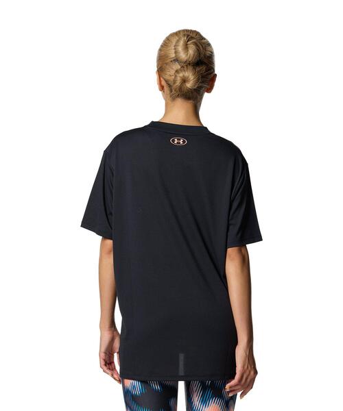 UNDER ARMOUR（アンダーアーマー）の「UAテック オーバーサイズド Tシャツ（トレーニング/レディース）（Tシャツ/カットソー・レディース・ブラック・S/M/L/XL）」の3枚目の写真