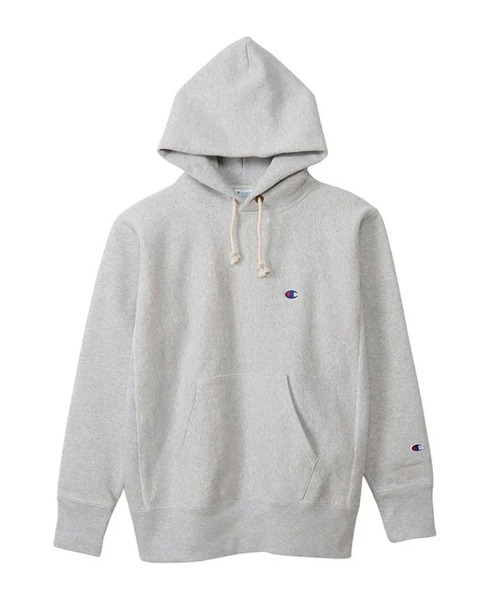 Champion(チャンピオン)の「CHAMPION/チャンピオン パーカー 無地 コットンUSA 裏起毛 C3-Y133(パーカー・メンズ・ダークネイビー/オートミール/ブラック/グレー・XL/M/L)」の7枚目の写真