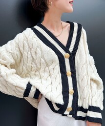 NOLLEY’S | 【OLDDERBY KNITWEAR/オールドダービーニットウエア】チルデンVネックカーディガン(カーディガン/ボレロ)