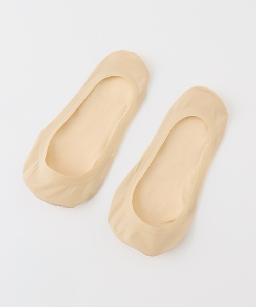 Honeys(ハニーズ)の「ナイロン浅カバーソックス(ソックス/靴下・レディース・ベージュ/ブラック・M/L)」の13枚目の写真