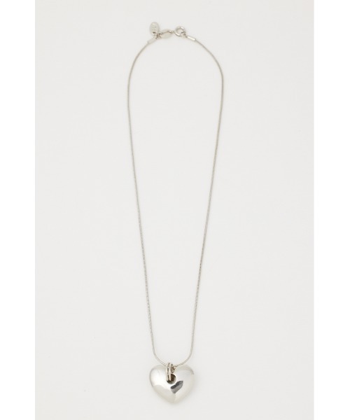 SLY（スライ）の「HEART CHARM N/C ハート チェーン ネックレス（ネックレス・レディース・シルバー/ゴールド・FREE）」の3枚目の写真