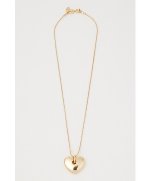 SLY（スライ）の「HEART CHARM N/C ハート チェーン ネックレス（ネックレス・レディース・シルバー/ゴールド・FREE）」の7枚目の写真