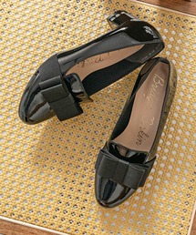 【Bridget Birkin】ヒールアップリボンローファー(531614)