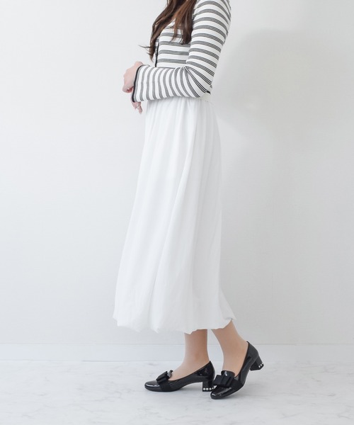 Bridget Birkin（ブリジットバーキン）の「【Bridget Birkin】ヒールアップリボンローファー(531614)（ローファー・レディース・ブラック/ベージュ/ネイビー/ライトベージュ・24.5/23.5/23/22.5/24）」の19枚目の写真