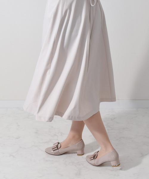 Bridget Birkin（ブリジットバーキン）の「【Bridget Birkin】ヒールアップリボンローファー(531614)（ローファー・レディース・ブラック/ベージュ/ネイビー/ライトベージュ・24.5/23.5/23/22.5/24）」の21枚目の写真