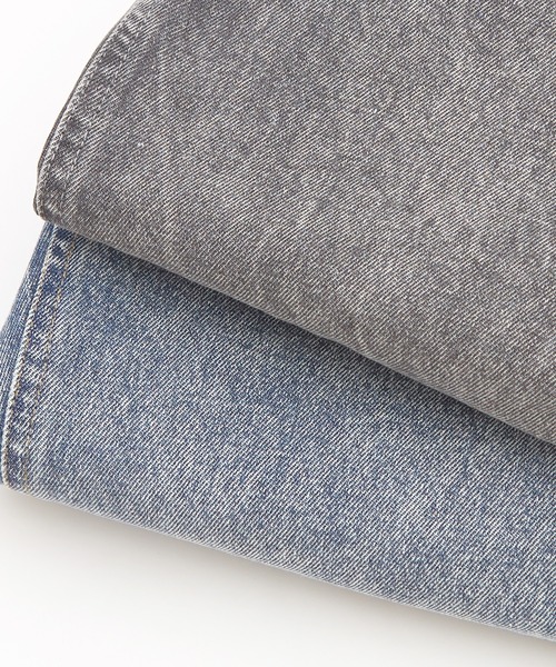 SIDEWAY STANCE(サイドウェイスタンス)の「【SIDEWAY STANCE】ケミカルウォッシュ デニム ワイドカーゴパンツ(カーゴパンツ・メンズ・ネイビー/ブラック・LARGE/MEDIUM/SMALL)」の14枚目の写真