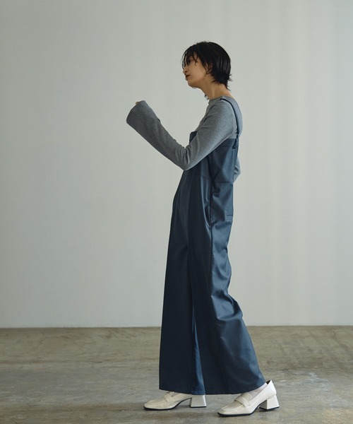 Abor(アボア)の「【Abor】フレアスリーブバックオープンリブトップス(Tシャツ/カットソー・レディース・ヘザーグレー/ブラック/アイボリー/モカ・38(M)/36(S))」の18枚目の写真