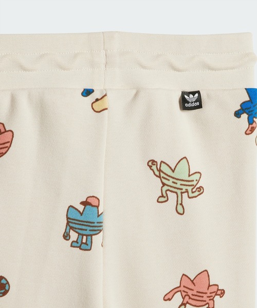 adidas（アディダス）の「グラフィック クルーネックスウェットシャツ セット キッズ / アディダスオリジナルス adidas Originals（スウェット・キッズ・ホワイト・90/80/100/70/60）」の8枚目の写真