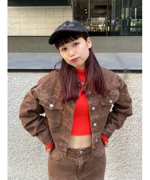 SLY(スライ)の「WARM LOGO CAP ワーム ロゴ キャップ(キャップ・レディース・アイボリー/ブラック・FREE)」の19枚目の写真