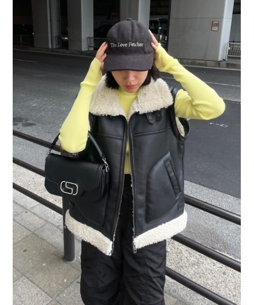 SLY(スライ)の「WARM LOGO CAP ワーム ロゴ キャップ(キャップ・レディース・アイボリー/ブラック・FREE)」の20枚目の写真