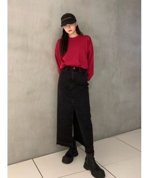 SLY(スライ)の「WARM LOGO CAP ワーム ロゴ キャップ(キャップ・レディース・アイボリー/ブラック・FREE)」の21枚目の写真