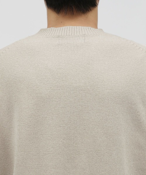 LAKOLE（ラコレ）の「マットモールテンジクプルオーバー / 199910（ニット/セーター・メンズ・グレー/ライトグリーン/オレンジ/アイボリー/ネイビー・LARGE/MEDIUM/X-LARGE）」の18枚目の写真