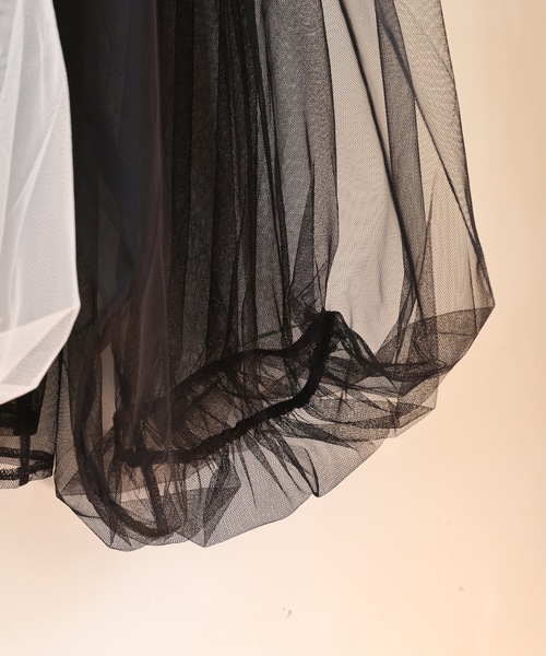 ULEULA（ウルア）の「ボリュームスリーブブラウス/シアーチュール（シャツ/ブラウス・レディース・ブラック/アイボリー/グレイッシュベージュ・FREE）」の22枚目の写真