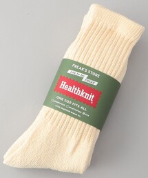 Healthknit | Healthknit ヘルスニット シンカークラシック 無地 生成クルー ソックス / 靴下 / 191-3625(ソックス/靴下)