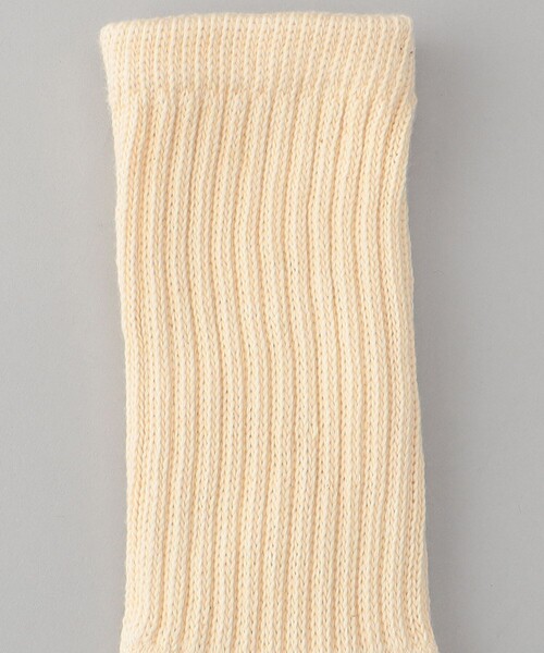 Healthknit（ヘルスニット）の「Healthknit ヘルスニット シンカークラシック 無地 生成クルー ソックス / 靴下 / 191-3625（ソックス/靴下・メンズ・その他9・ﾌﾘ-）」の3枚目の写真