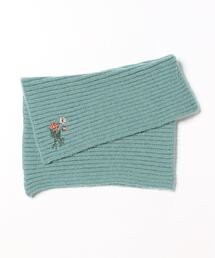 SUPER HAKKA | フラワーバンドル刺繍ネックカバースヌード(ストール/ショール)