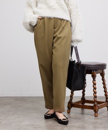 Chez toi | 起毛ストレッチタックテーパードパンツ(その他パンツ)