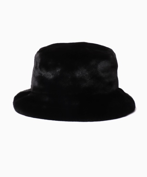 CONVERSE（コンバース）の「CONVERSE/コンバース FUR BUCKET HAT バケットハット（ハット・メンズ・ピンク/グレー/ブラック/ライトパープル/レオパード/アイボリー・57cm）」の8枚目の写真