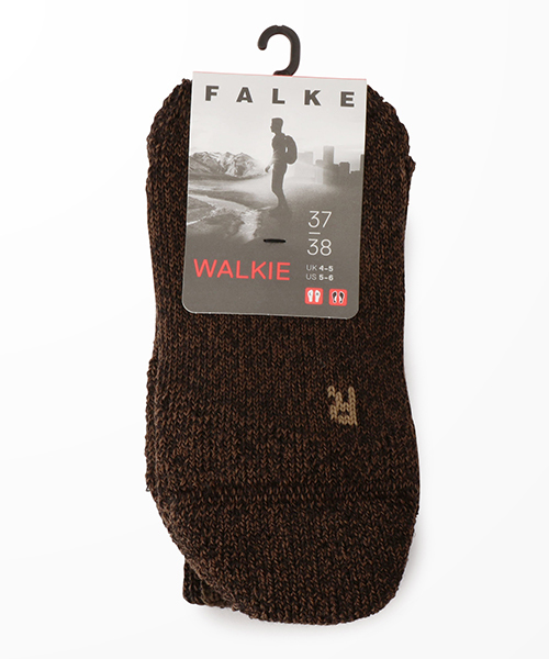 FALKE(ファルケ)の「【FALKE】16480 WALKIE(ソックス/靴下)」|ブラウン