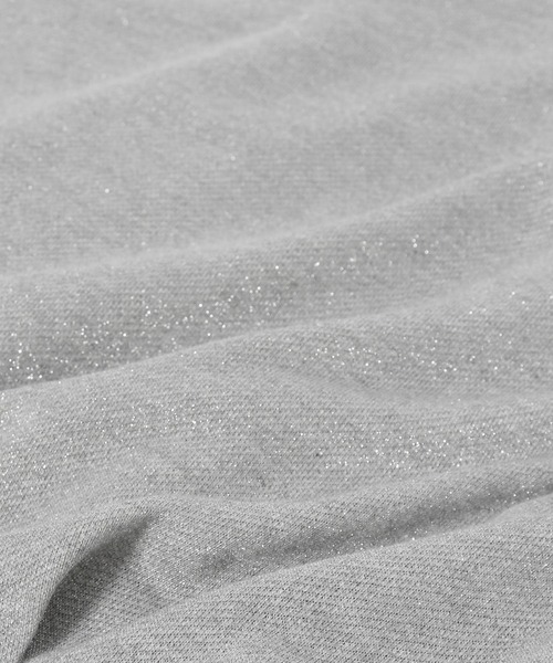 mysty woman（ミスティウーマン）の「ラメ裏毛2WAYプルオーバー　997005（Tシャツ/カットソー・レディース・ライトピンク/アイボリー/ライトグレー・FREE）」の20枚目の写真