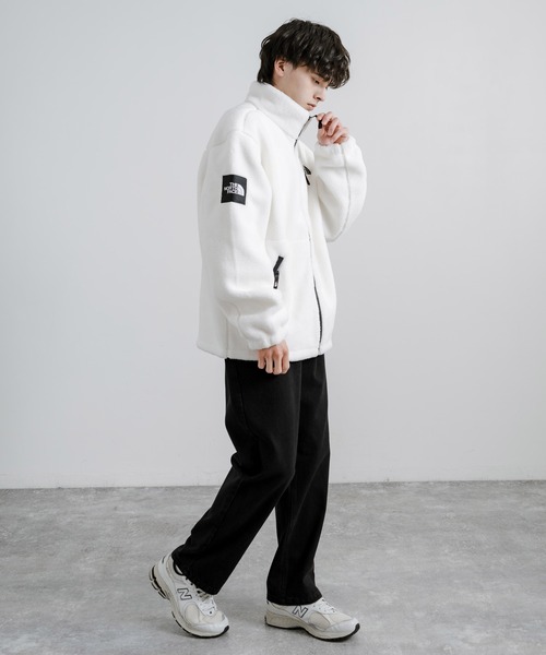 ノースフェイス フリースジャケット メンズXL ホワイト ボア