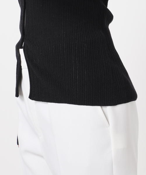 Noble（ノーブル）の「ラフヤーンフロントボタンカーデプルオーバー（カーディガン/ボレロ・レディース・ブラック/ベージュ/ホワイト・FREE）」の19枚目の写真